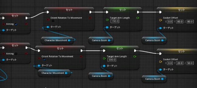 UE5の視点切り替え